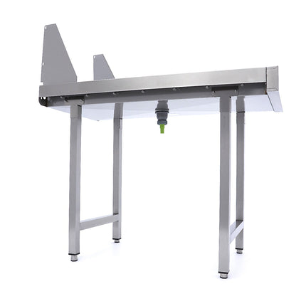 Stainless Steel Straight Roller Table | for Rack Conveyor Dishwasher 10