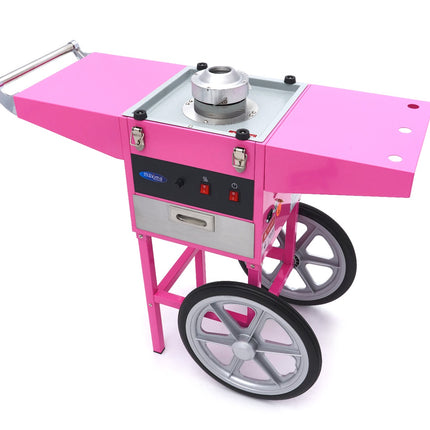 Candy Floss Machine – Ø 52cm – Pink – with Cart 11