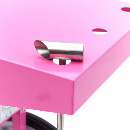 Candy Floss Machine – Ø 52cm – Pink – with Cart 14