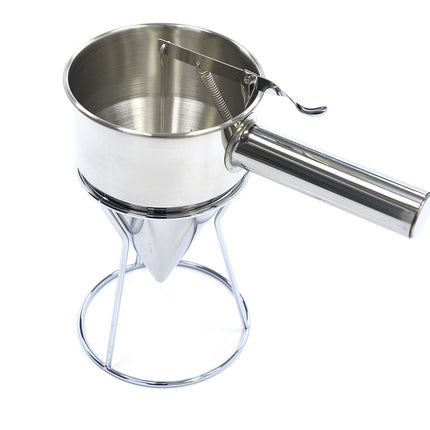 Batter Dispenser | 1,3L | Stainless Steel | incl Dosing Button 1