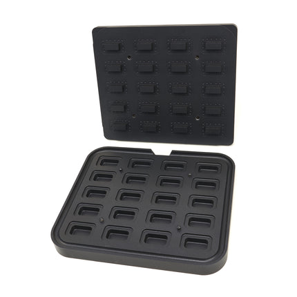 Tartlet Mould | Rectangle | 64x41/45x22 mm | 20 pieces 1
