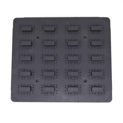 Tartlet Mould | Rectangle | 64x41/45x22 mm | 20 pieces 3