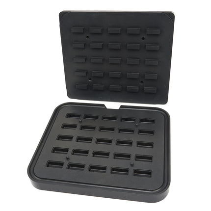 Tartlet Mould | Rectangle | 50x23/42x17 mm | 25 pieces 1