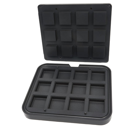 Tartlet Mould | Square | 72/62 mm | 12 pieces 1