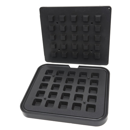 Tartlet Mould | Square | 39/29 mm | 25 pieces 1