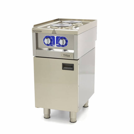 Commercial Grade Cooker | 2 Burners | Single Unit | 60cm Deep | Electric 5