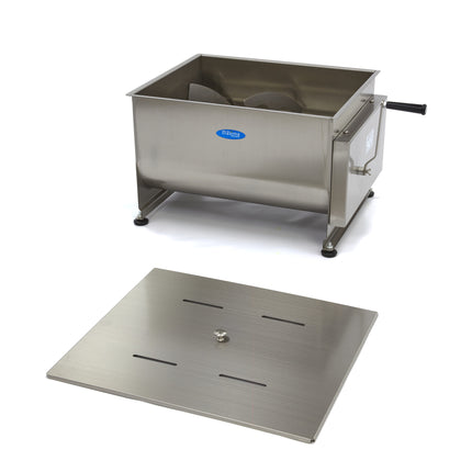 Meat Mixer | 60L | 55kg Meat | Double Axle | Manual 5