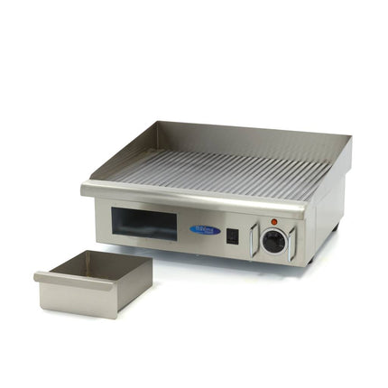 Griddle | Grooved | 55cm | incl Drip tray 5