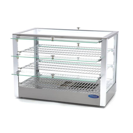 Heated Food Display | 115L | 70cm | 3 Shelves 5