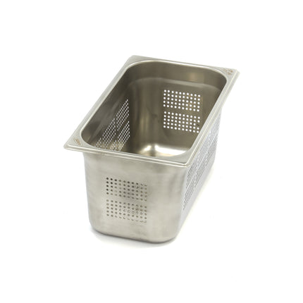 Gastronorm Container | 1/3 GN | 15cm Deep | Stainless Steel | Perforated 1