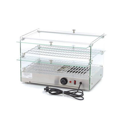 Heated Food Display | 50L | 55cm | 2 Shelves 6