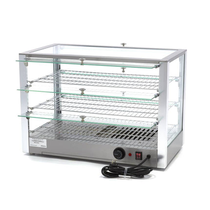 Heated Food Display | 115L | 70cm | 3 Shelves 6