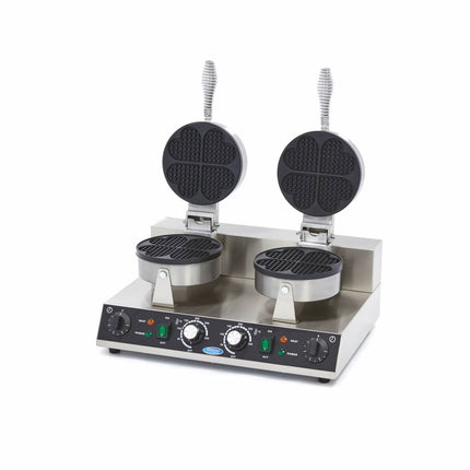 Waffle Maker | 8 Waffles | Hearts | Double 5