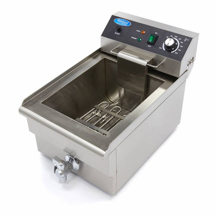 Deep Fryer | 16L | 1 Basket | with Drain Tap 7