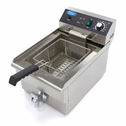 Deep Fryer | 16L | 1 Basket | with Drain Tap 9