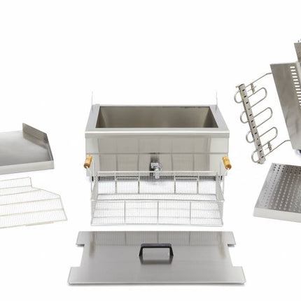 Deep Fryer | 20L | 1 Basket | with Drain Tap 9