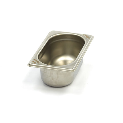 Gastronorm Container | 1/9 GN | 6,5cm Deep | Stainless Steel 1