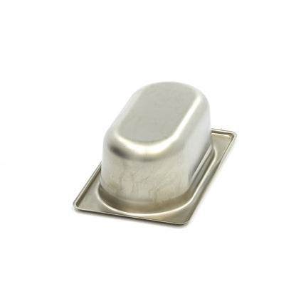 Gastronorm Container | 1/9 GN | 6,5cm Deep | Stainless Steel 2
