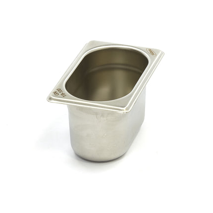 Gastronorm Container | 1/9 GN | 10cm Deep | Stainless Steel 1