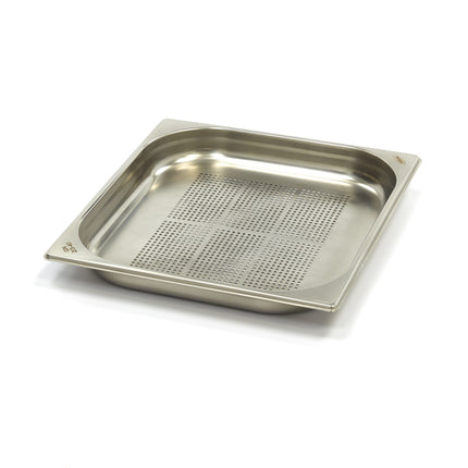 Gastronorm Container | 2/3 GN | 4cm Deep | Stainless Steel | Perforated 1