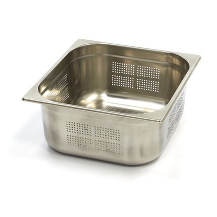 Gastronorm Container | 2/3 GN | 15cm Deep | Stainless Steel | Perforated 1