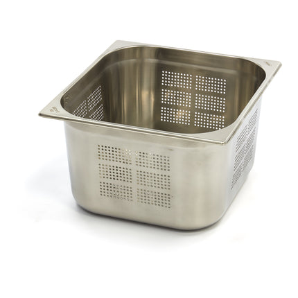 Gastronorm Container | 2/3 GN | 20cm Deep | Stainless Steel | Perforated 1