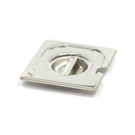 Gastronorm Lid | 1/6 GN | Stainless Steel | with Recess 1