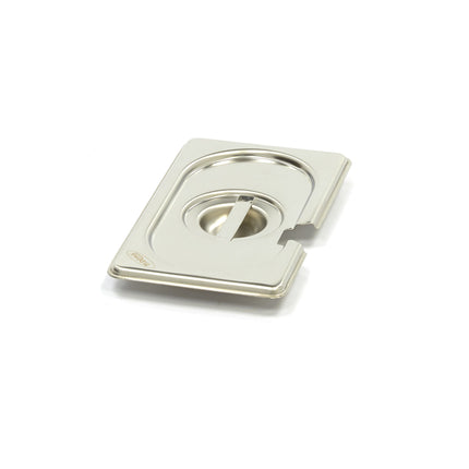 Gastronorm Lid | 1/9 GN | Stainless Steel | with Recess 1